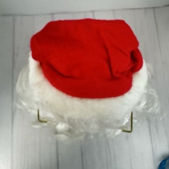 Vintage Crochet Mr. and Mrs. Santa Claus Doll Crocheted Outfits 14" - Picture 6 of 16